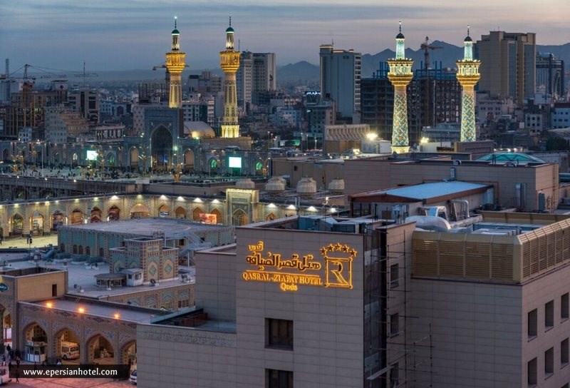 فاصله هتل قصرالضیافه قدس تا حرم 
